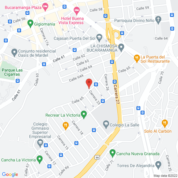 Map of Panadería Sapan