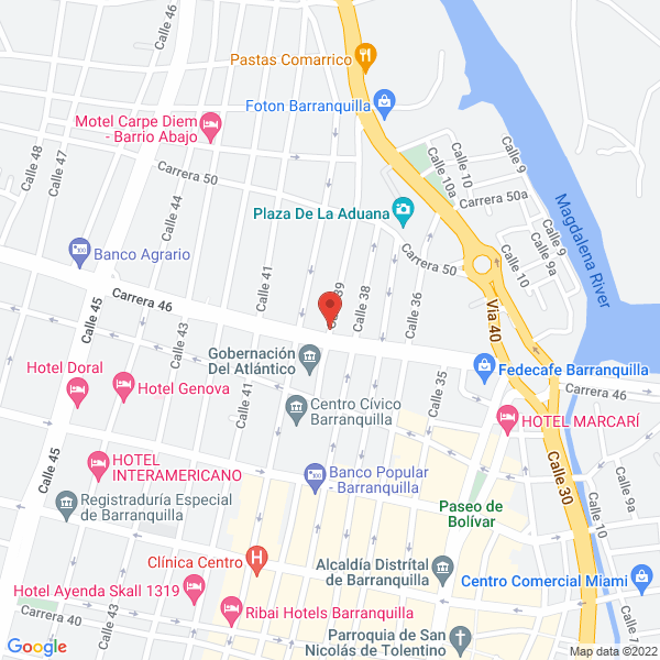 Map of Lupa Jurídica S.A.S