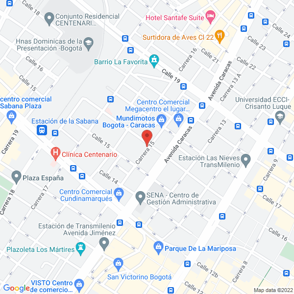 Mapa de Aldimotos S.A.S.