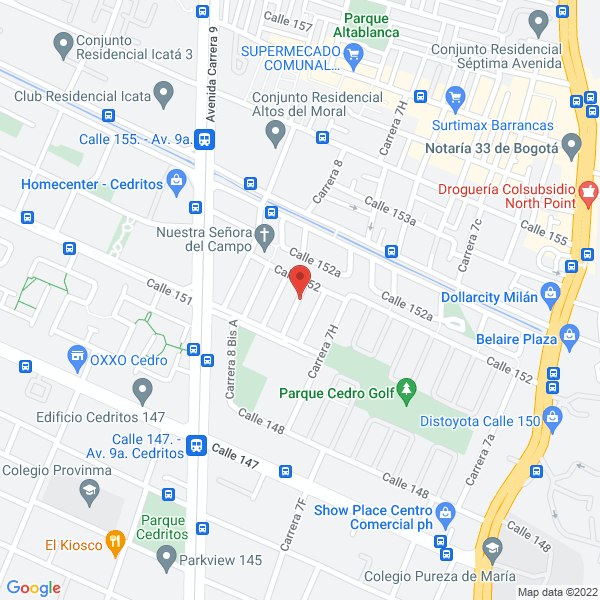 Mapa de Cg Diseño Y Construcción Ltda.