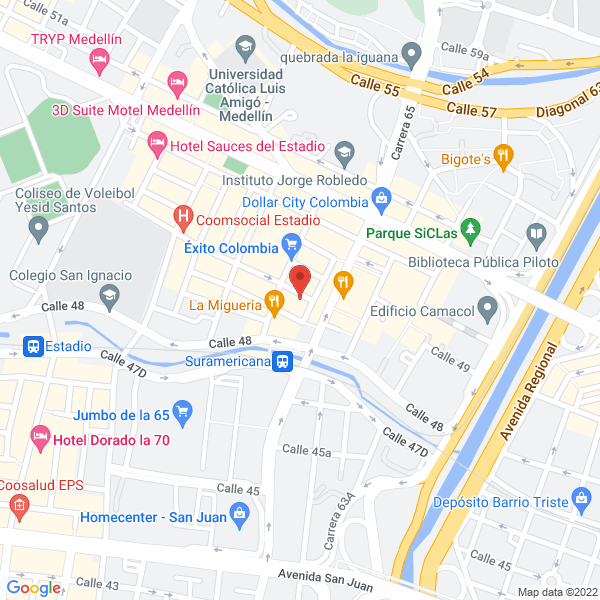 Mapa de Byecable S.A.S.