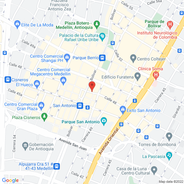 Mapa de Comercializadora Clios S.A.S.