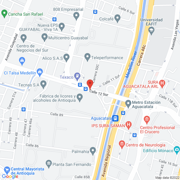 Mapa de Jfr Solintegrales S.A.S.
