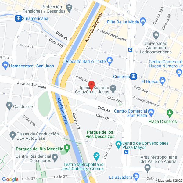 Mapa de Super Retenes Y Balineras S.A.S.