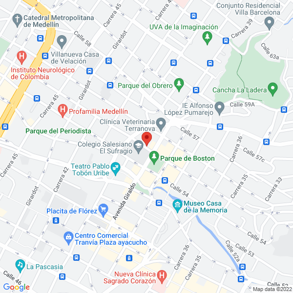 Mapa de Amelia Food S.A.S.