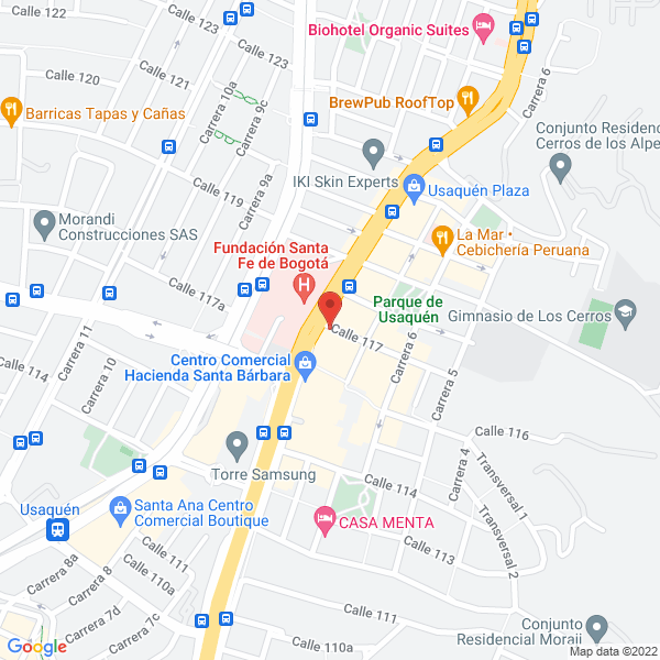 Mapa de Médicis Centro Médico Ltda.