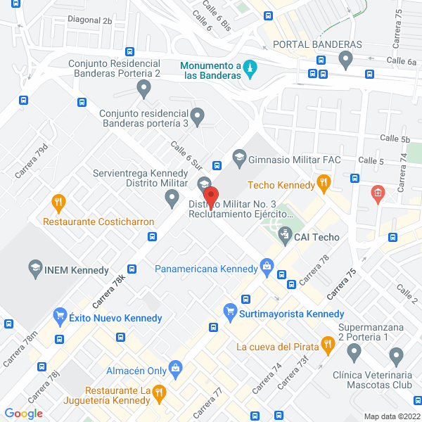 Mapa de Centro Internacional Del Cabello