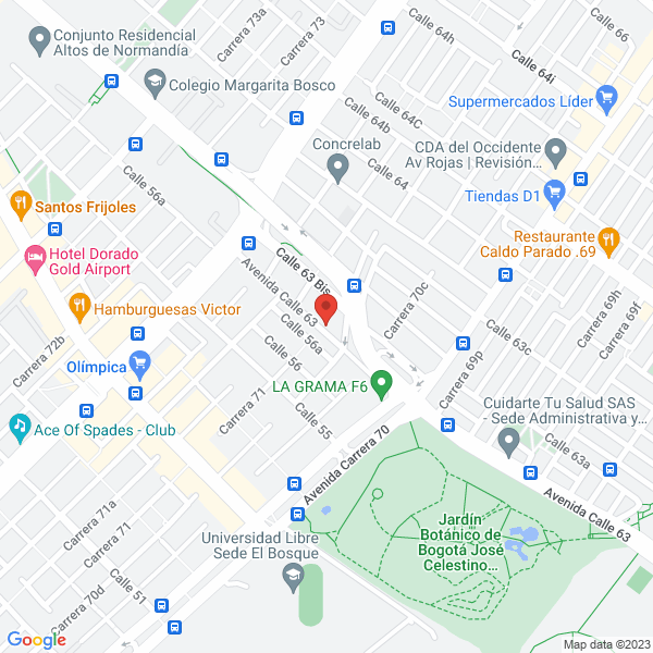 Mapa de Vanderpet