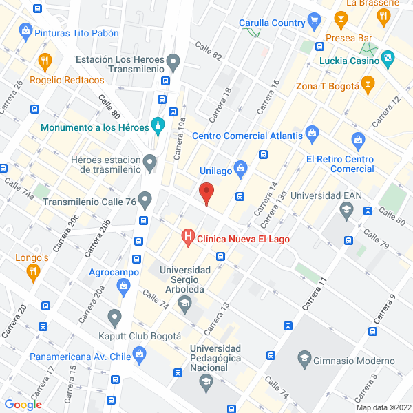 Mapa de Grupo Anda Sas