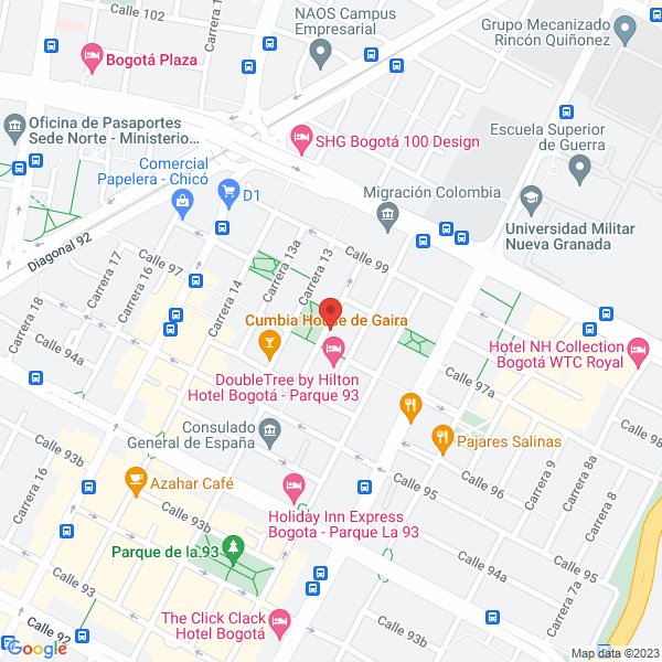 Mapa de Centro Integral De Reumatología E Inmunologia S.A.S.