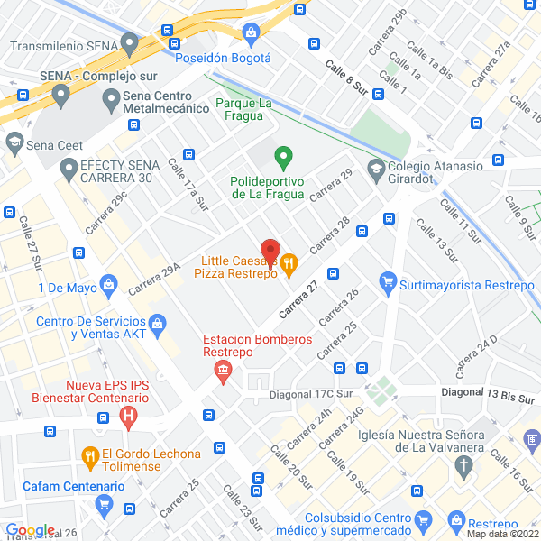 Mapa de Cda Ecotec S.A.S.