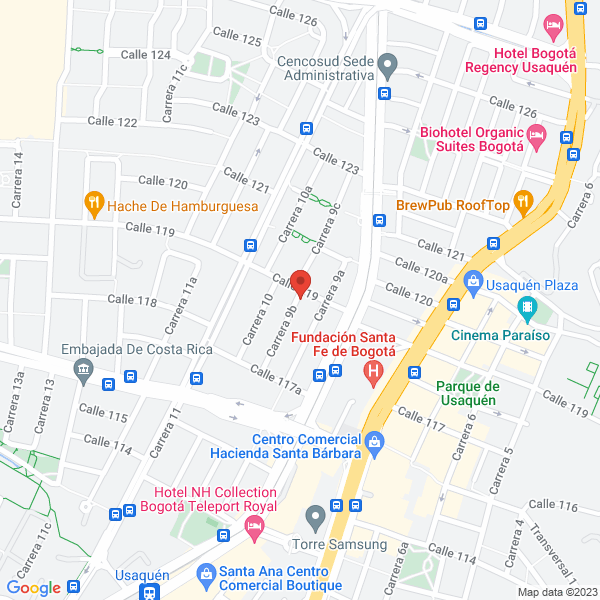 Mapa de Centro De Atención Pulmonar Respiremos S.A.S.