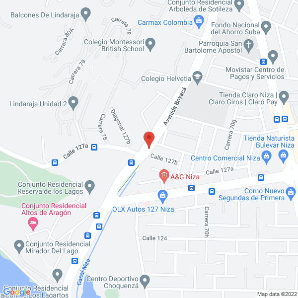 Mapa de Centro De Atención Geriátrica Integral
