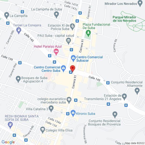 Mapa de Citycar