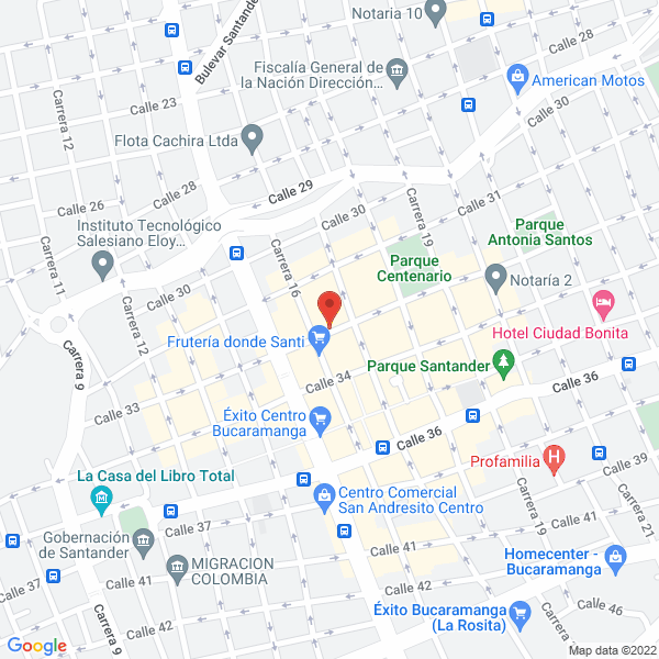 Map of Farmaquímicos
