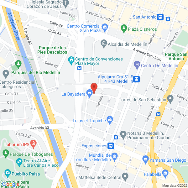 Mapa de Tecnidiesel Ltda.