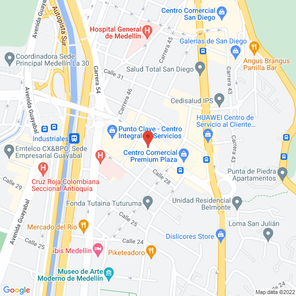 Mapa de Internacional Automotriz S.A.S.