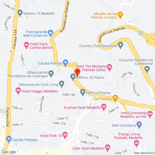 Mapa de Latinoamericana De Transportes S.A.