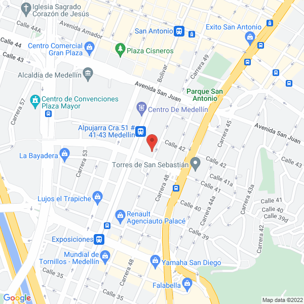 Mapa de Rural Envíos Y Cía. Ltda.