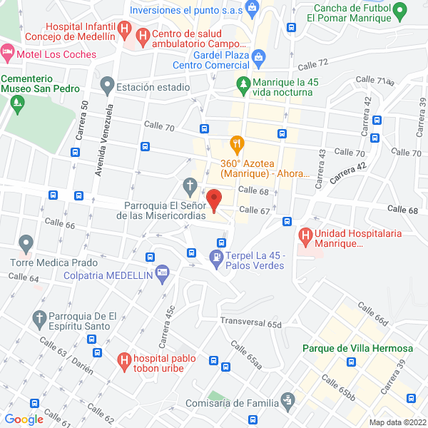 Mapa de Buses Y Rutas S.A.S.