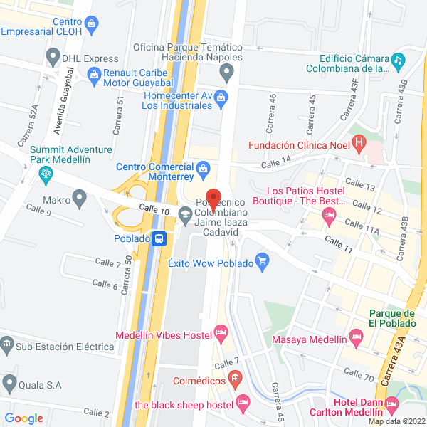 Mapa de Inversiones Edgardo Boscan S.A.S.