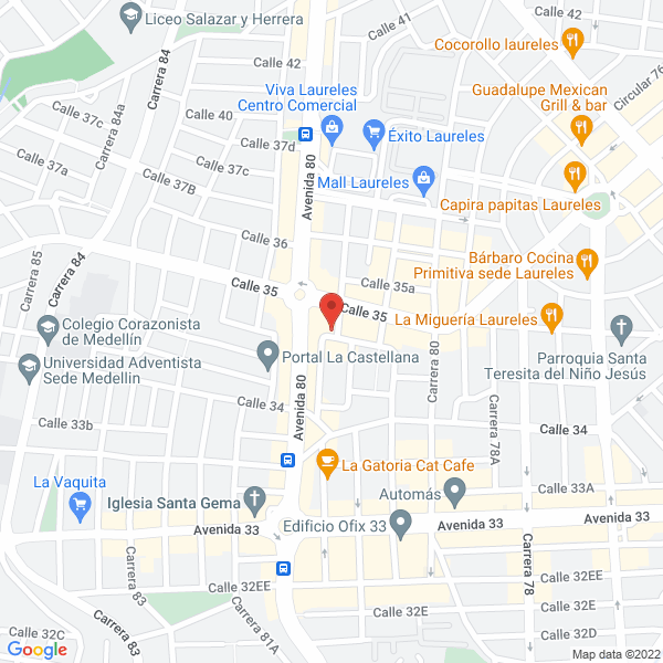 Mapa de 4E S.A.S.