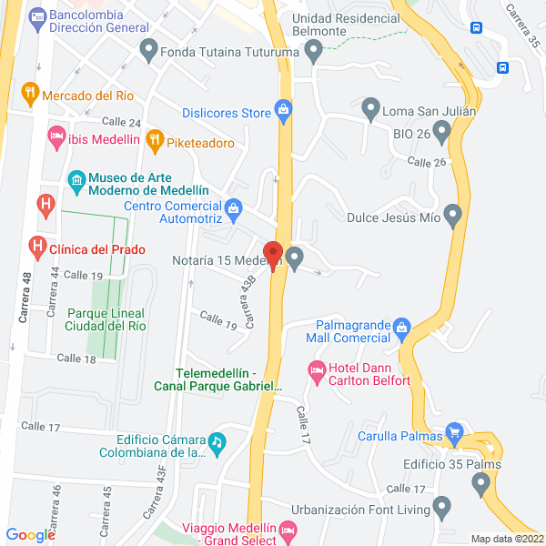 Mapa de Diseños & Diseños Ingenieros S.A.S.