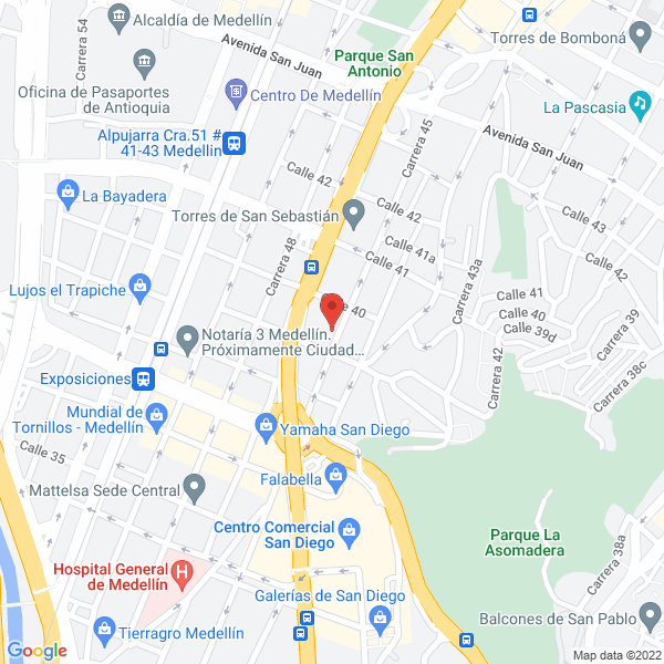 Mapa de Mega Montajes Y Soluciones S.A.S.