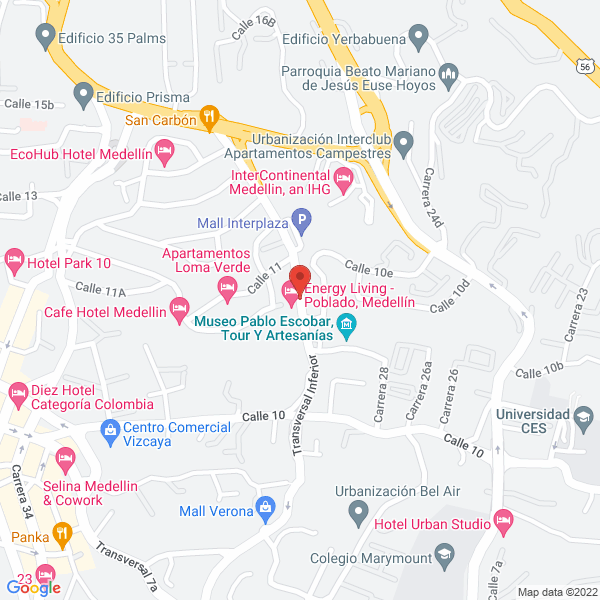 Mapa de Phc Servicios Integrados Group S.A.S.