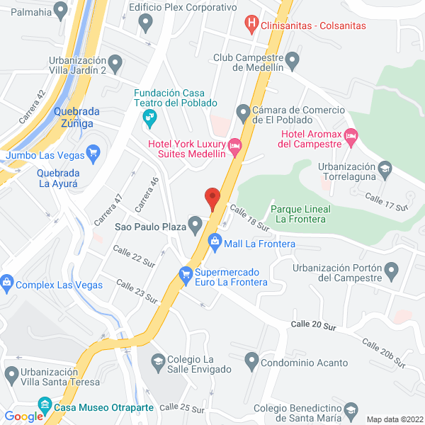 Mapa de Emdec S.A.S.