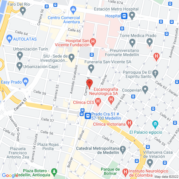 Map of Vehisuper S.A.S.