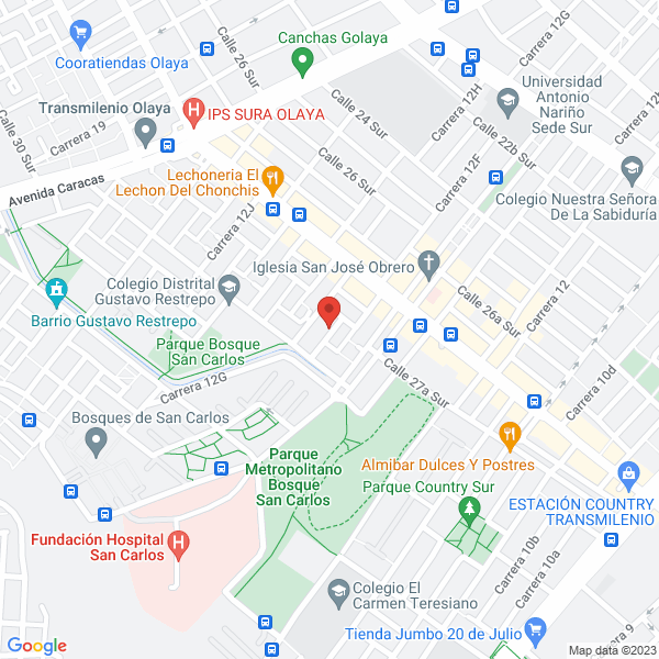 Mapa de Comercializadora Y Servicios Electronica Y Accesorios Ltda.