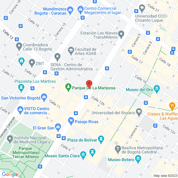 Mapa de Compañía De Investigación Electronico Digital S.A.S.