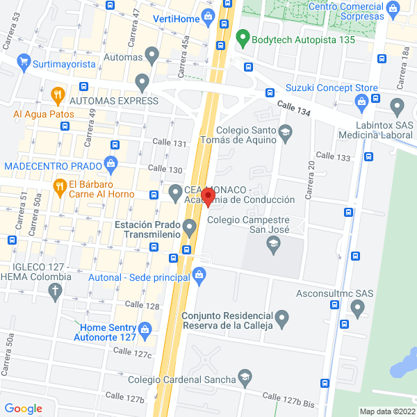 Mapa de Compugama Ltda.