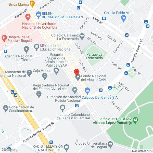 Mapa de Consultec Web Empresa Asociativa De Trabajo