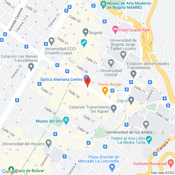 Mapa de Consultoría Y Gestión Empresarial Ltda.