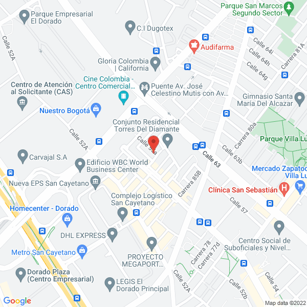 Mapa de Contabsystem S.A.S.