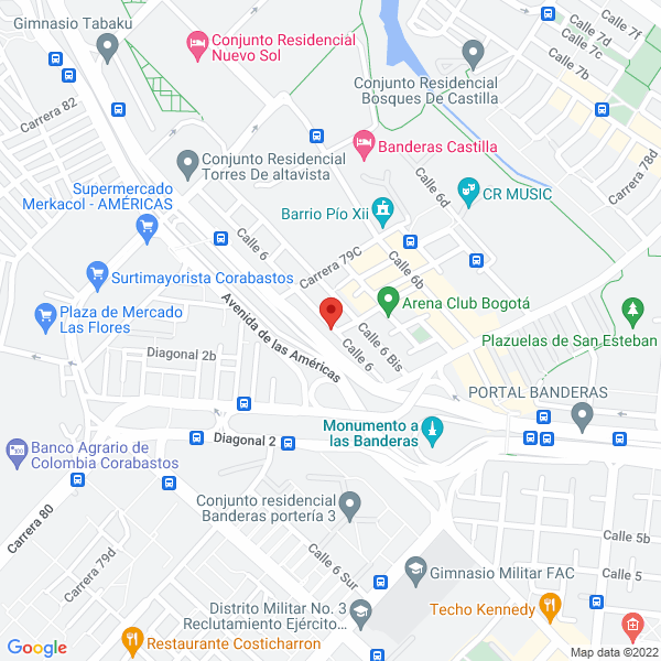 Mapa de Distribuidora Maos Ltda.