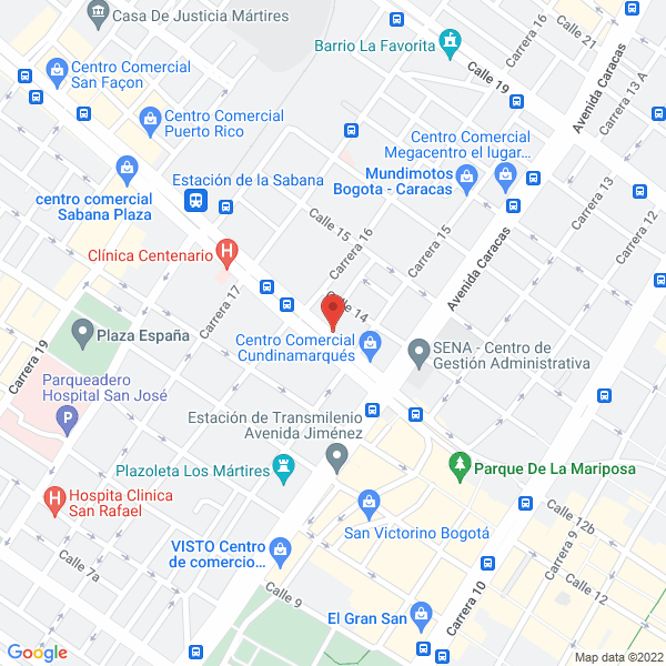 Mapa de E. H. S. Ingenieros Consultores Ltda.