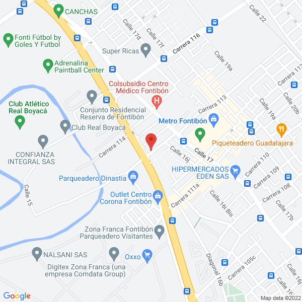 Mapa de Ech Motores Eléctricos Empresa U.