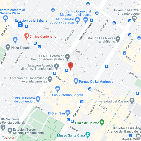 Mapa de Inmobicar Ltda.