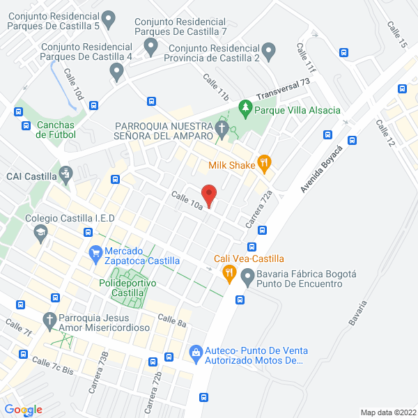 Mapa de Jego Asociados S.A.S.