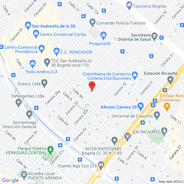 Mapa de L. A. C. Logística Andina De Carga Ltda.