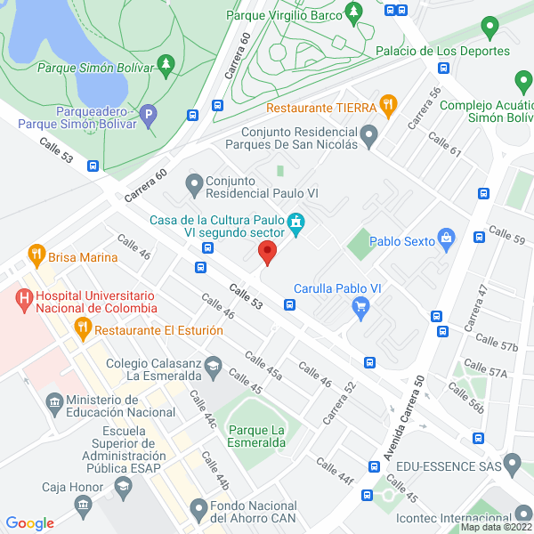 Mapa de Materiales Pensilvania Ltda.