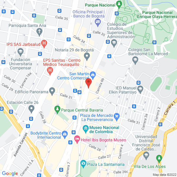 Mapa de Ricolfruver Ltda.