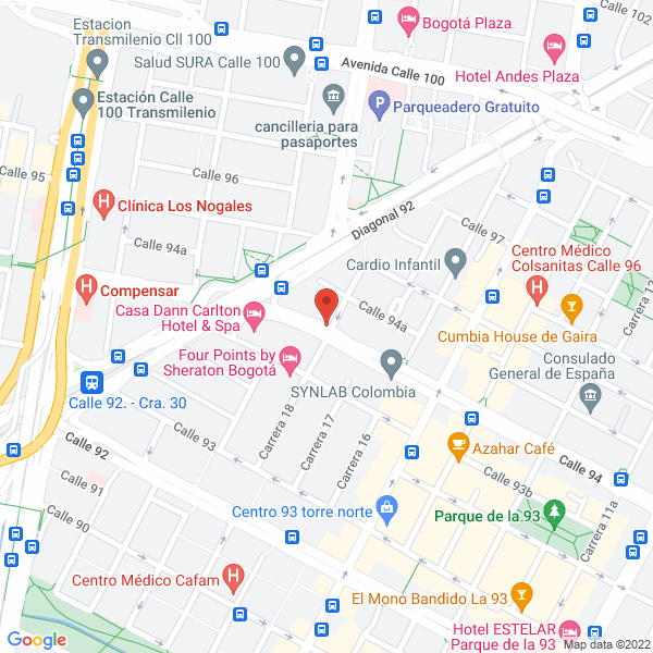 Mapa de Rodrica Ltda.