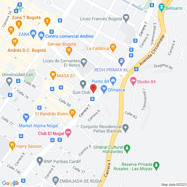 Mapa de Rodríguez Vesga & Cía. S. En C.