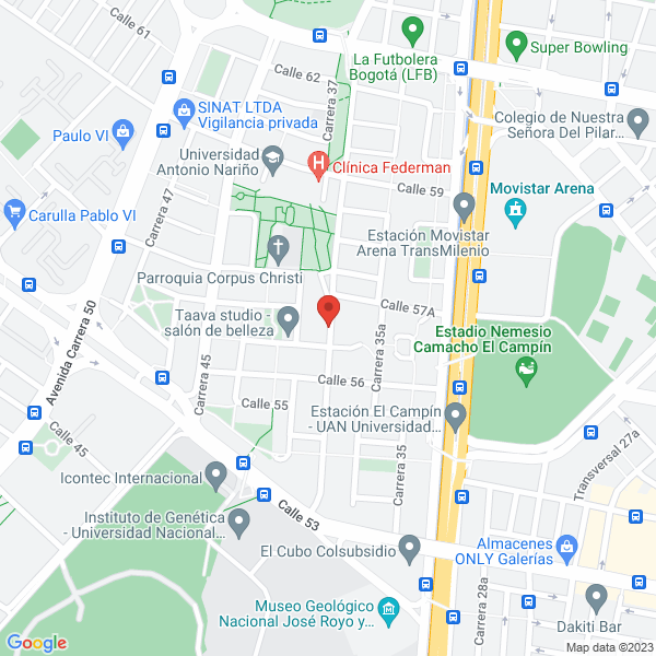 Mapa de Rqc Organización Empresarial Para La Calidad Ltda.