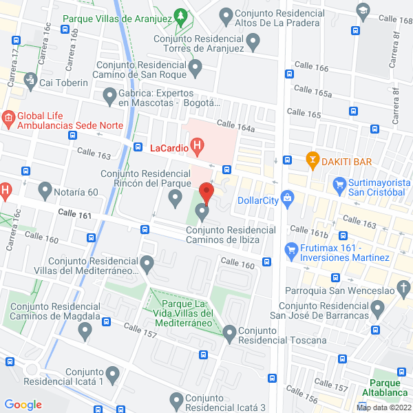 Mapa de Salsynet Papas Ltda.