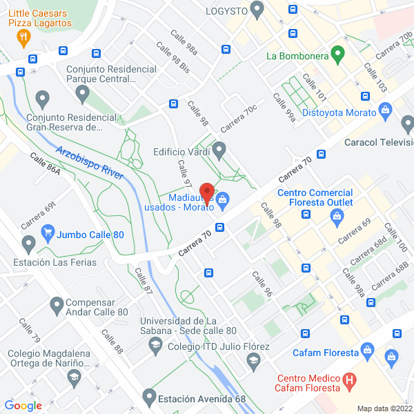 Mapa de Spn Global Asesores Ltda.